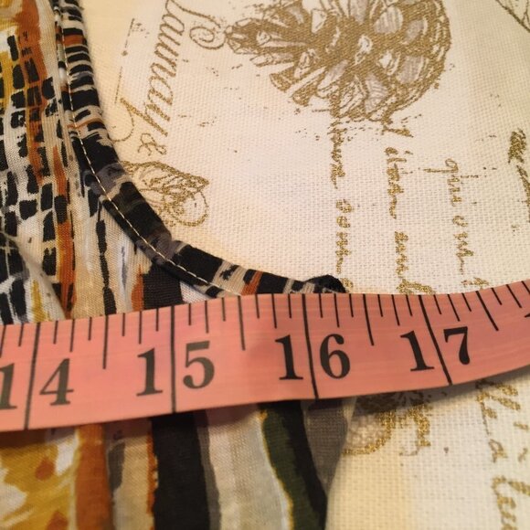 Black and Gold Lace Back Tank - Picture 10 of 12